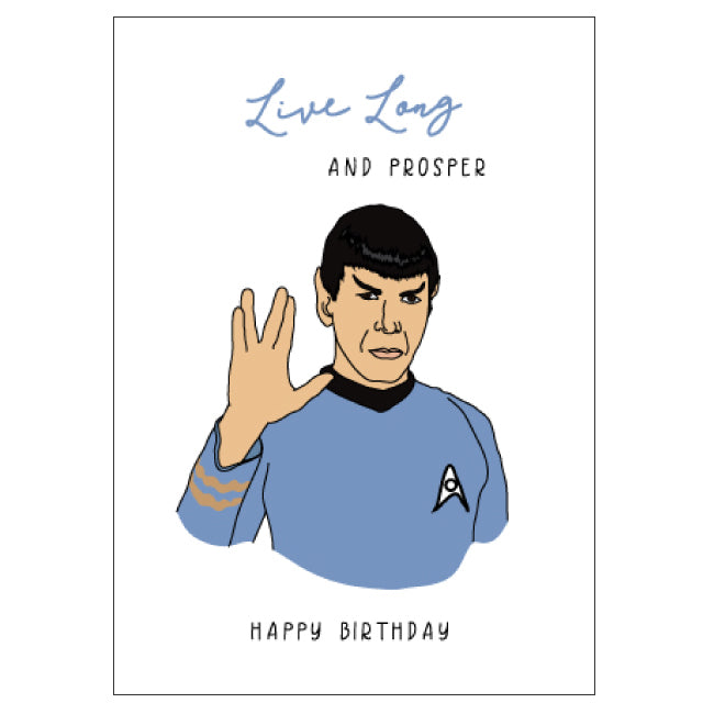 Birthday Card - Star Trek