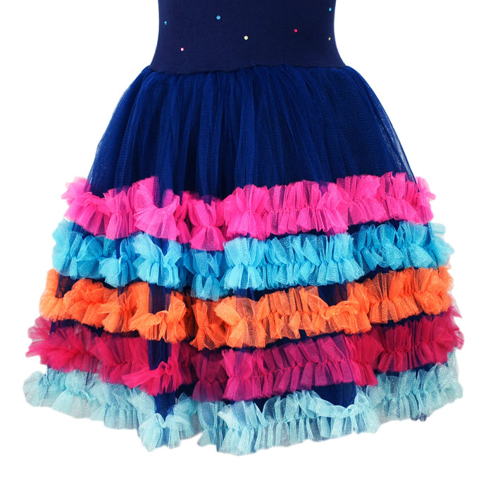 Pink Poppy | Blue Fiesta Dress