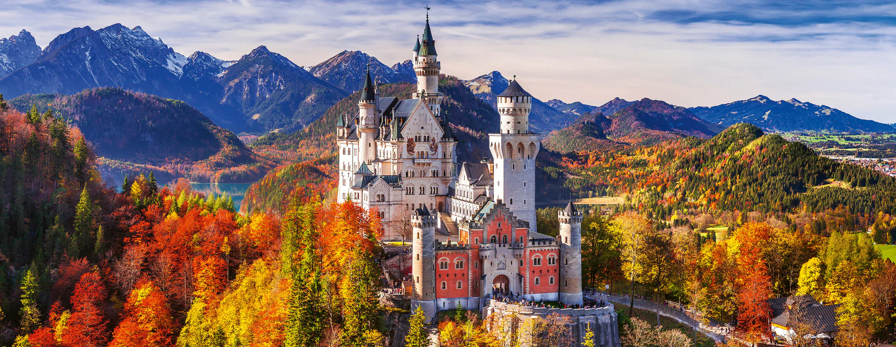 Ravensburger Puzzle 1000pc Neuschwanstein Castle