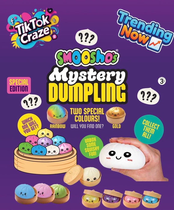 Smoosho Mystery Dumpling Squishy