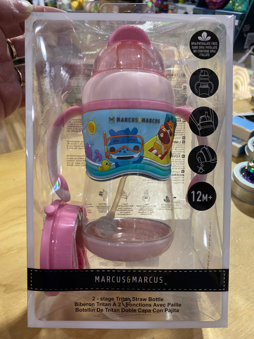 Marcus & Marcus | 2 Stage Tritan Straw Bottle