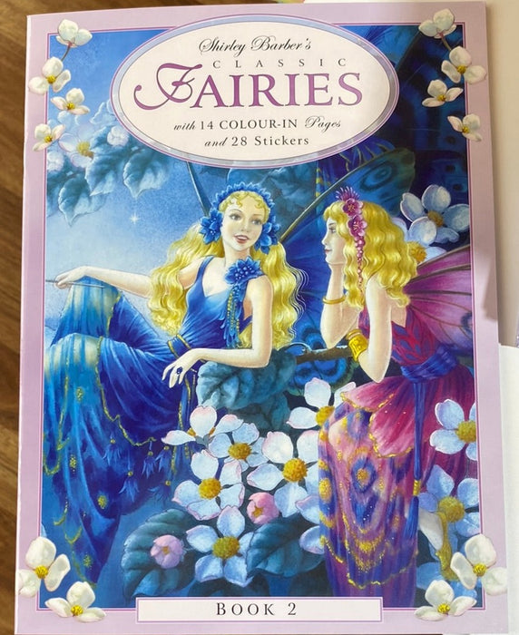 Shirley Barber | Fairies Colouring Book 2