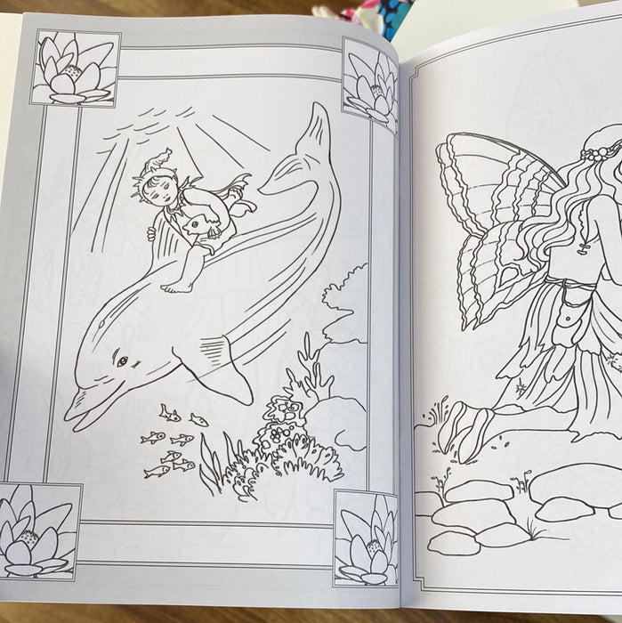 Shirley Barber | Fairies Colouring Book 2