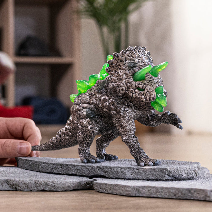 Schleich | Eldrador | Stone Triceratops