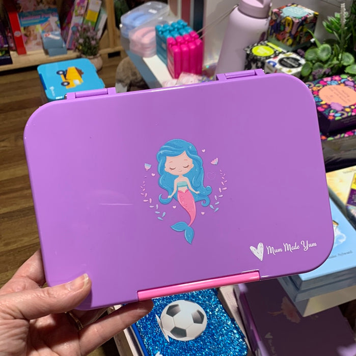 Bento Lunchbox (Medium) - Purple Mermaid