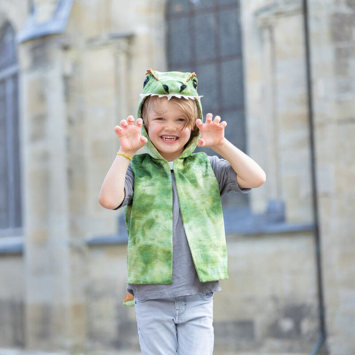 All Day Green Dino Vest