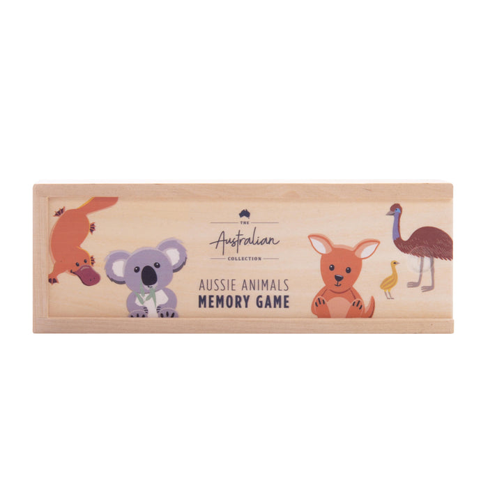 Aussie Animals Wooden Memory