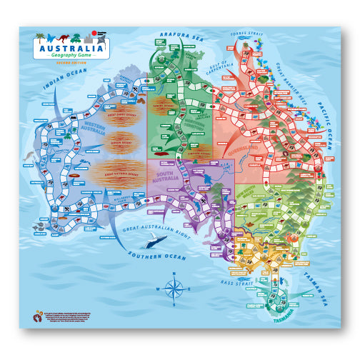 Australia Geography Game | 2nd Edition