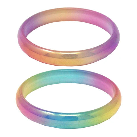Pink Poppy | Pastel Iridescent Multi Coloured Bangle