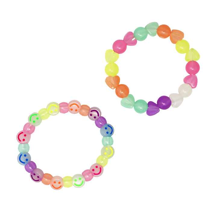 Pink Poppy | Glow in Dark Bracelet