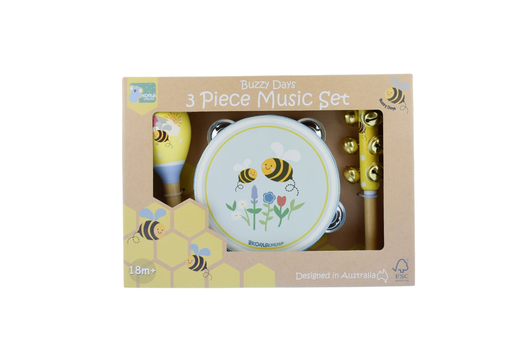 Bee 3 piece musical set