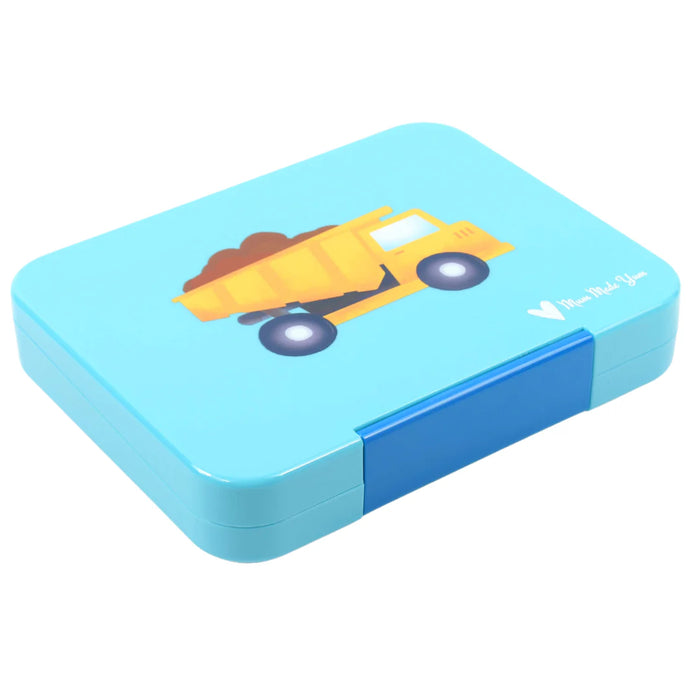 Bento Lunchbox (Large) - Light Blue Construction