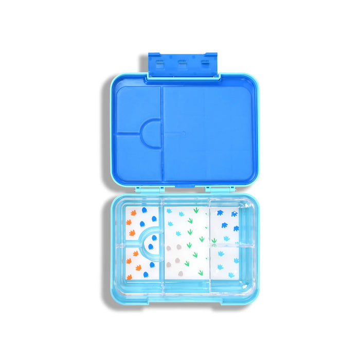 Bento Lunchbox (Large) - Light Blue Dino