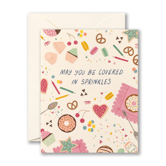 Birthday Card - May you be covered in Sprinkles