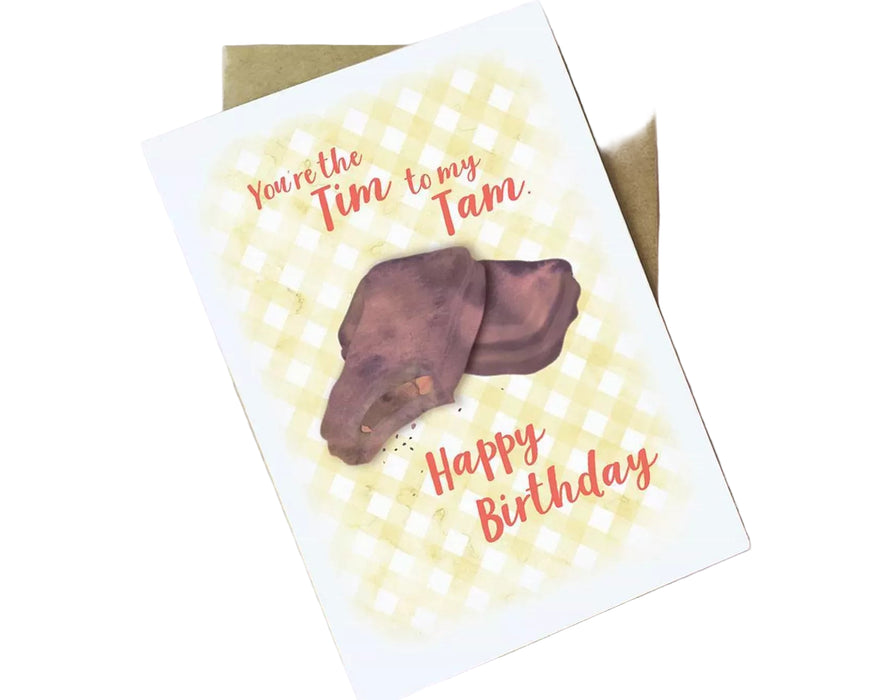 Birthday Card - Tim Tam