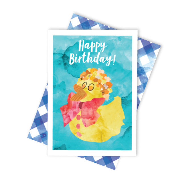 Birthday Card | Duck Birthday Cake