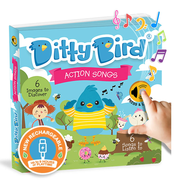 Book | Ditty Bird | Action Songs