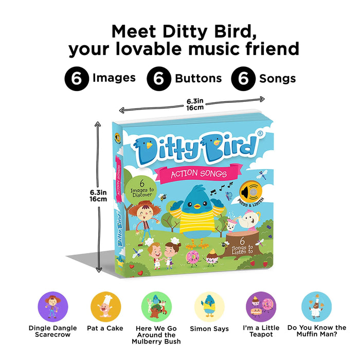 Book | Ditty Bird | Action Songs