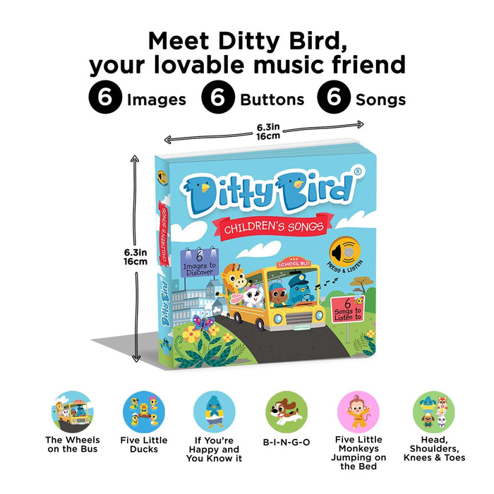 Book | Ditty Bird | Children's Songs