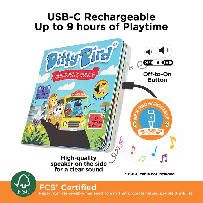 Book | Ditty Bird | Children's Songs
