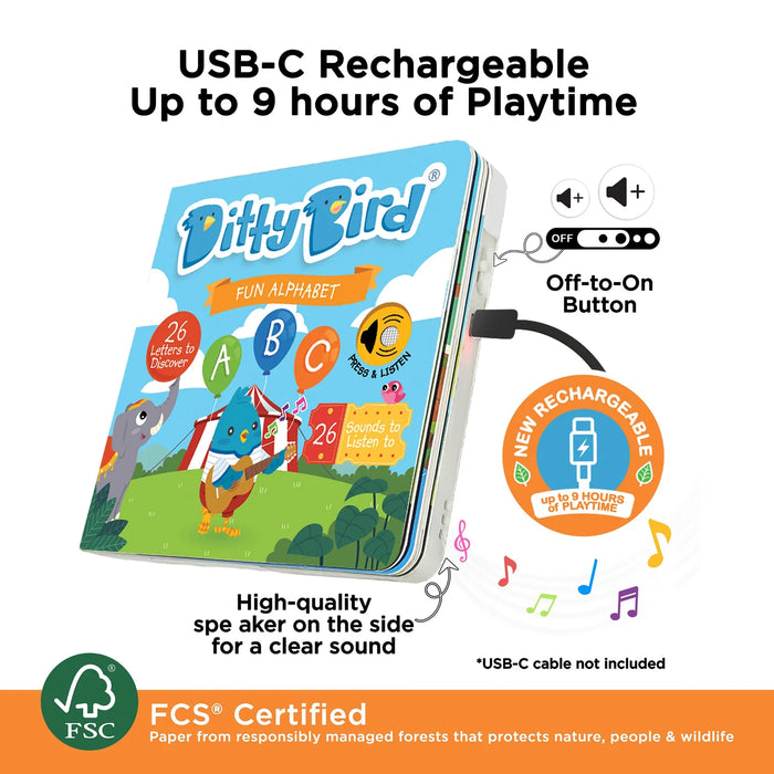 Book | Ditty Bird | Fun Alphabet