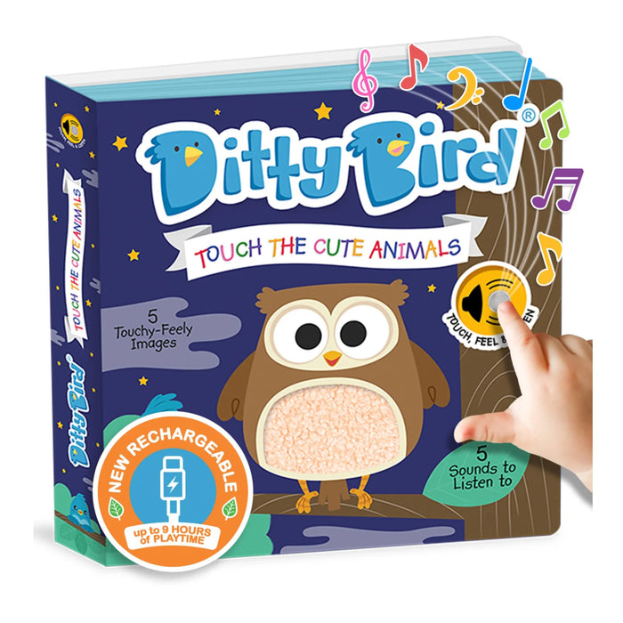 Book | Ditty Bird | Touch the Cute Animals