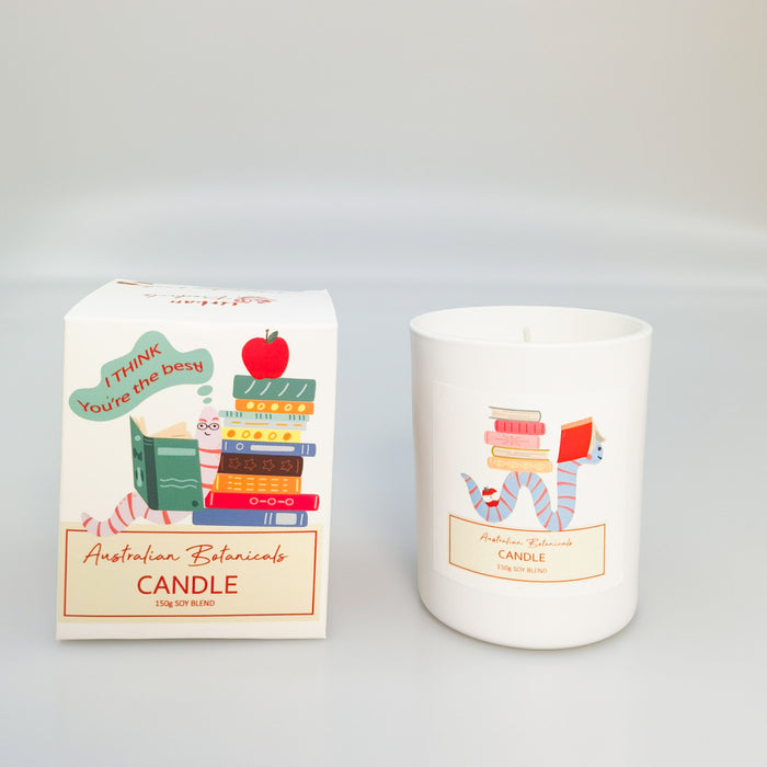 Bookworm You're The Best Boxed Candle