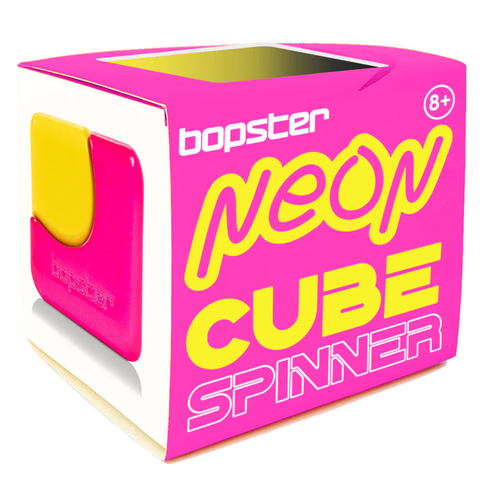 Bopster - Neon Fidget Cube Spinner