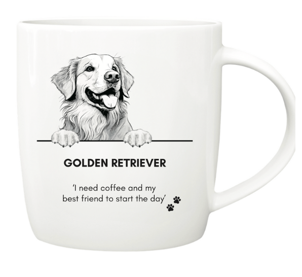 Bramble Bay | Pet Mug - Golden Retriever