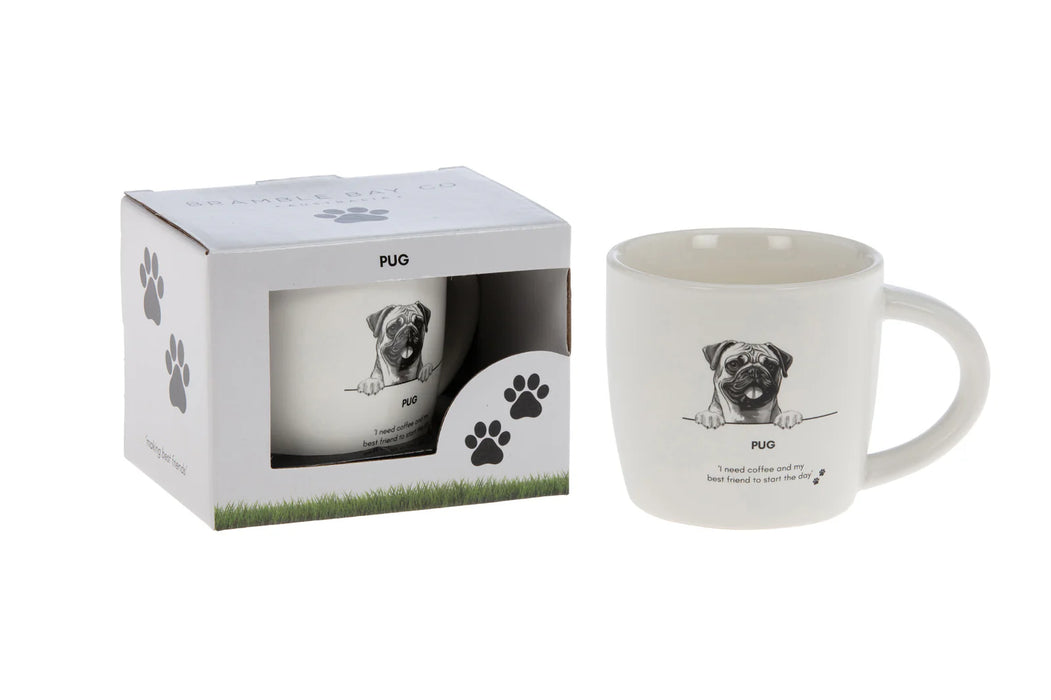 Bramble Bay | Pet Mug - Pug