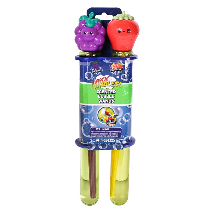 Bubble Wands | 2pk Scented Jumbo - Strawberry/Grape