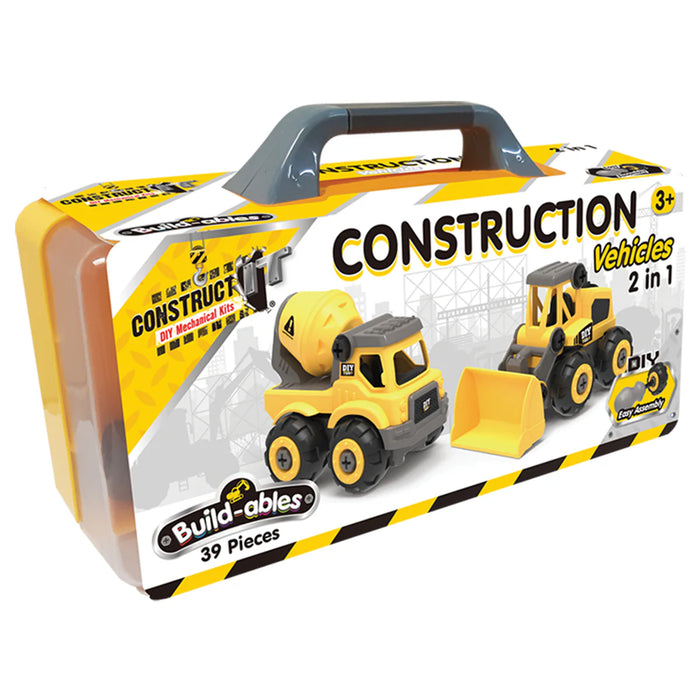 Build-ables Construction Vehicles 2 in 1