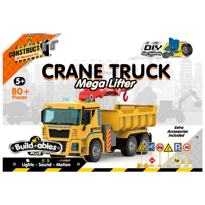 Build-ables Plus - Crane Truck - Mega Lifter