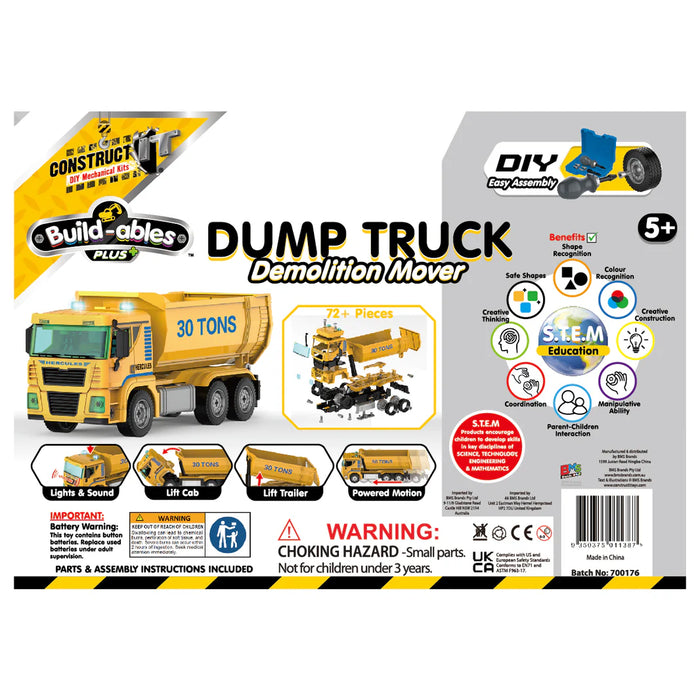 Build-ables Plus - Dump Truck / Demolition Mover