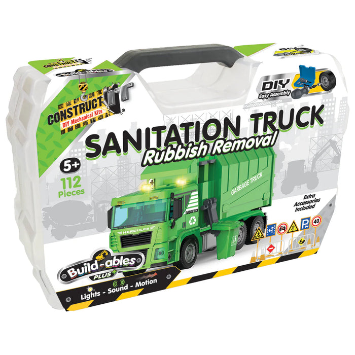 Build-ables Plus - Sanitation Truck / Rubbish Removal