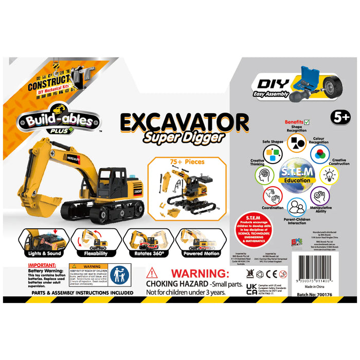 Build-ables Plus - Site Excavator - Super Digger