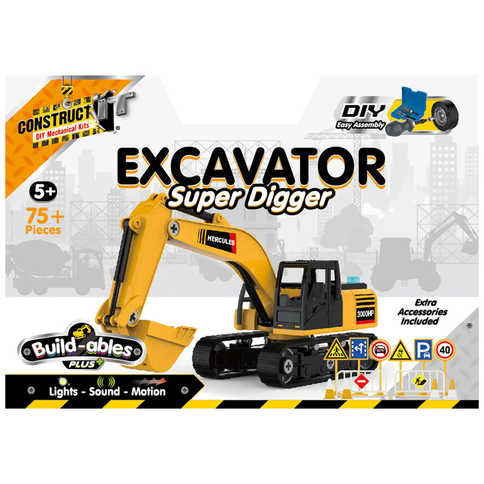 Build-ables Plus - Site Excavator - Super Digger