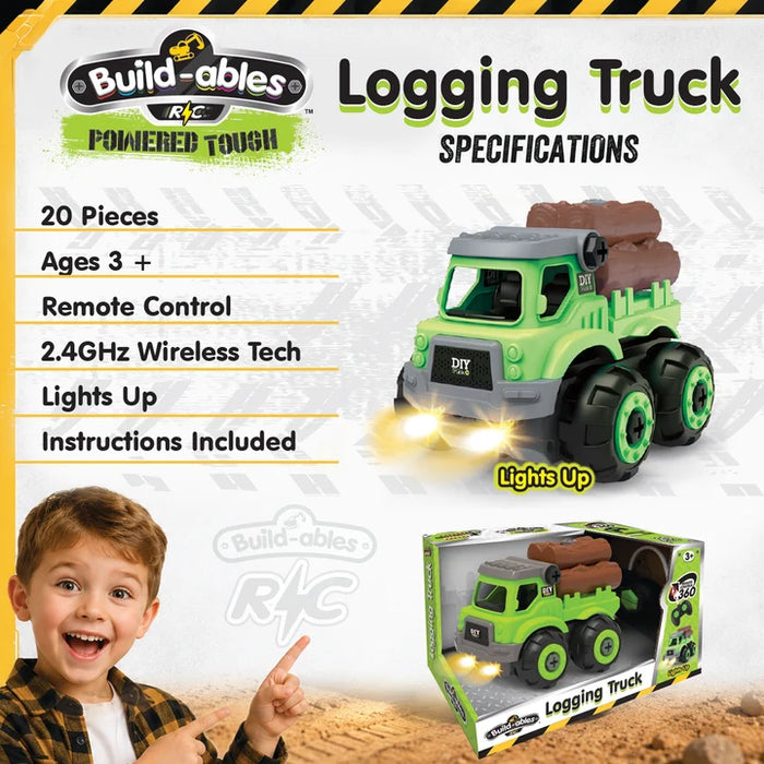 Build-ables Remote Control | Logging Truck