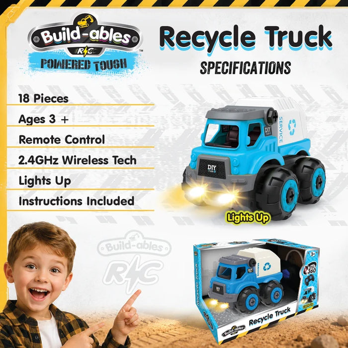 Build-ables Remote Control | Garbage Truck