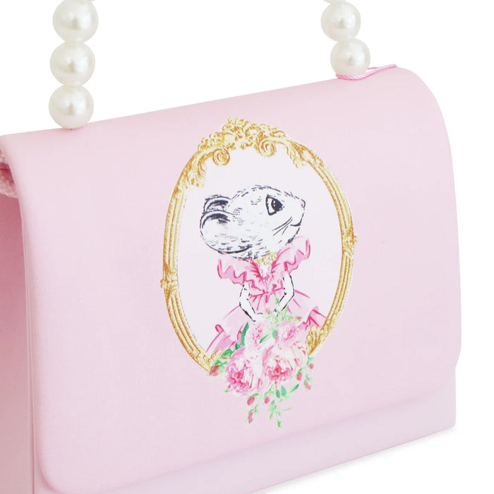 Pink Poppy | Handbag / Shoulder Bag | Claris: The Chicest Mouse In Paris™ Fashion Print