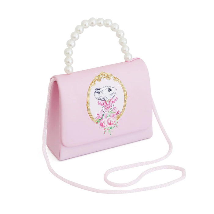 Pink Poppy | Handbag / Shoulder Bag | Claris: The Chicest Mouse In Paris™ Fashion Print