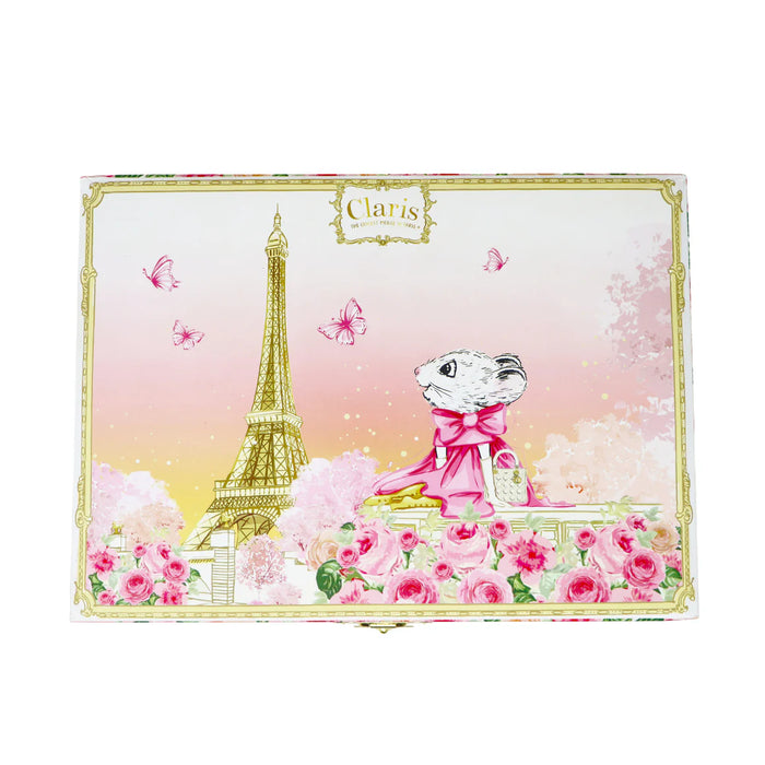 Pink Poppy | Musical Jewellery Box | Claris the Chicest Mouse in Paris