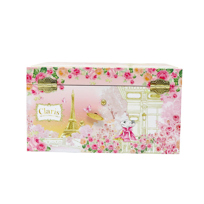 Pink Poppy | Musical Jewellery Box | Claris the Chicest Mouse in Paris