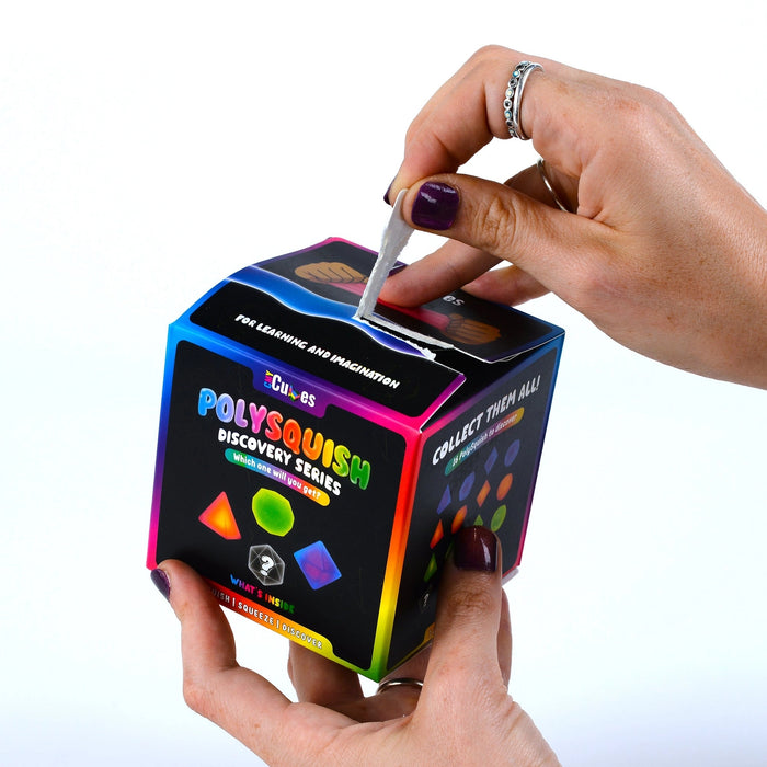CMY Cubes | The Polysquish Discovery Series #1 | Slow Rise Squishy