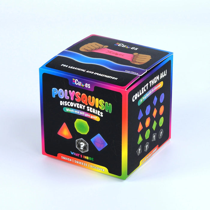 CMY Cubes | The Polysquish Discovery Series #1 | Slow Rise Squishy