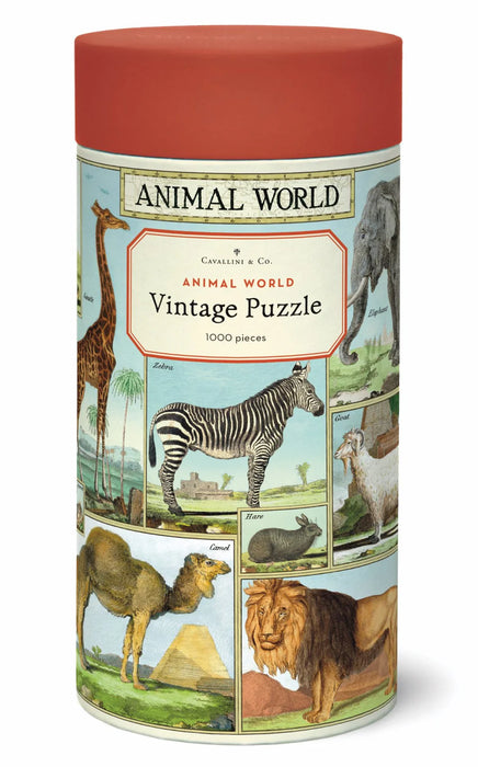 Cavallini 1000 Pc Puzzle – Animal World
