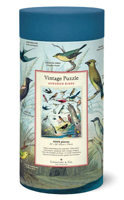 Cavallini 1000 pc Puzzle – Birds