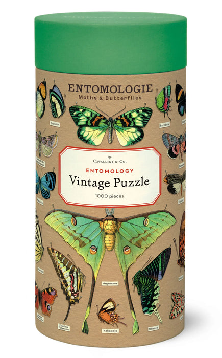 Cavallini 1000 pc Puzzle – Entomology