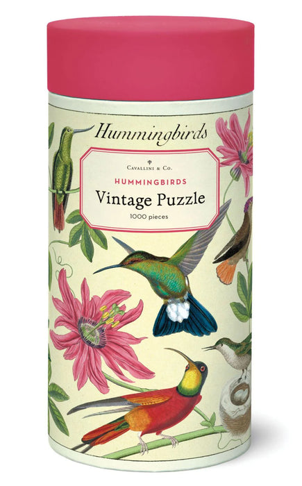 Cavallini 1000 pc Puzzle – Hummingbird
