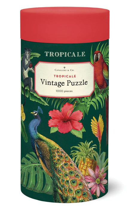 Cavallini 1000 pc Puzzle – Tropicale